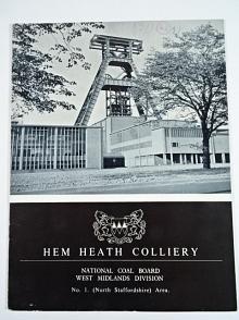 Hem Heath Colliery - National Coal Board West Midlands Division - prospekt