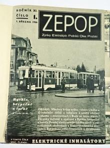ZEPOP - Zprávy elektrických podniků obce Pražské - 1936