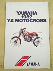 Yamaha 1982 YZ Motocross - prospekt