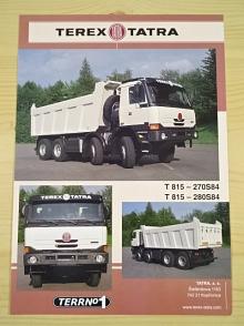 Tatra TERRNo1 T 815 - 270S84, T 815 - 280S84 - prospekt - TEREX - TATRA