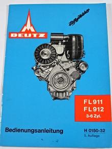 Deutz FL 911, FL 912 3-6 Zyl. - Bedienungsanleitung