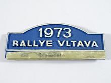 Rallye Vltava 1973 - časoměřič - odznak