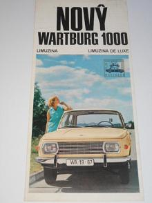 Nový Wartburg 1000 - prospekt - 1966