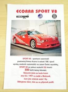 Ecorra sport V8 - Tatra - 1997 - prospekt