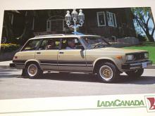 VAZ - LADA CANADA signet 5 door station wagon - prospekt