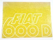 Fiat 600 D - prospekt