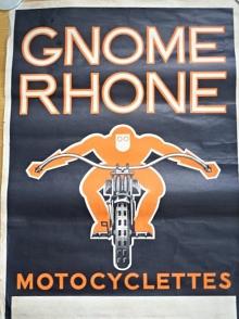 Gnome Rhone Motocyclettes - plakát