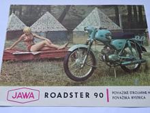 JAWA roadster 90 - prospekt - Považské strojárne, n. p., Považská Bystrica