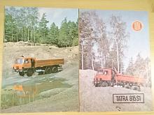 Tatra 815 - konvolut prospektů v deskách