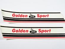 JAWA Golden Sport - samolepka