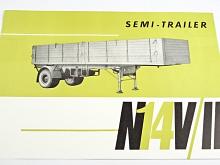 N 14 V/II - semi trailer - prospekt - 1966 - Motokov