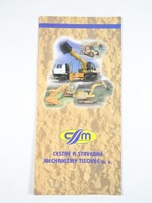 CSM - Cestné a stavebné mechanizmy Tisovec - prospekt - UDS 114 a - Tatra 815, UDS 214, UDS 214.11, DH 214, UDS 232, Teleman, UDS 211, DH 311, UOS 155 - T55A