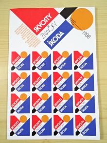 Skvosty značky Škoda - 1918 - 1988 - pexeso - Vladimír Bidlo