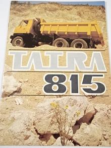 Tatra 815 - S1/S3 - Motokov - prospekt