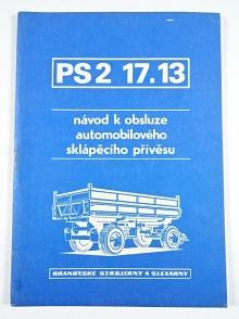 BSS - PS 2 17.13 - návod k obsluze automobilového sklápěcího přívěsu - 1988