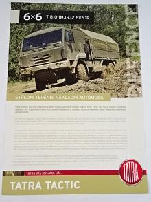 Tatra Tactic - T 810-1M3R32 6x.1R - střední terénní nákladní automobil - prospekt