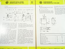Ocelové kotle parní, teplovodní, elektrokotle, podstavce, zásobní nádrže... ČKD Dukla - prospekty - 1983