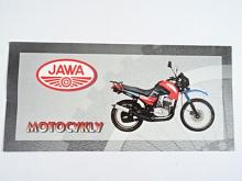 JAWA - 50/585, 586, 125/810, 125/810.5, 350/639.2 chopper, 350/640 Tramp, styl, policie, sport, delivery - prospekt