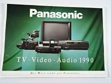 Panasonic - TV - Video - Audio 1990 - prospekt