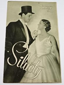 Siluety - Bio - program v obrazech - 1935 - film - prospekt