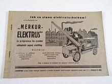 Stavebnice Merkur - ELEKTRUS - Inventor Police n. M.