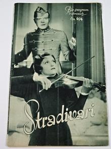 Stradivari - Bio - program v obrazech - 1935 - film - prospekt