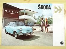 Škoda 1100 MB de luxe - prospekt - Motokov