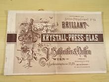 Brillant - Krystall - Pressglas - J. Schreiber a Neffen - 1895 - katalog