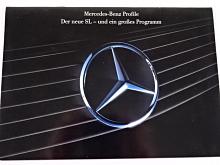 Mercedes - Benz Profile - Der neue SL - und ein grosses Programm - prospekt - 1989