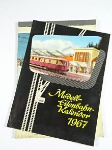 Modell - Eisenbahn - Kalender 1967