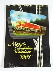 Modell - Eisenbahn - Kalender 1968