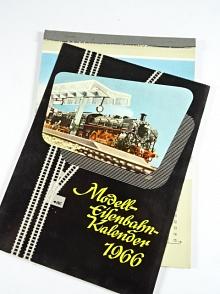 Modell - Eisenbahn - Kalender 1966
