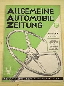 Allgemeine Automobil - Zeitung - 1937