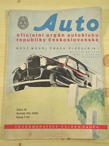 Auto - 10/1932 - oficielní orgán Autoklubu republiky Československé