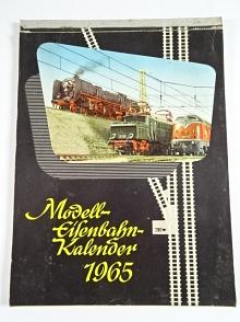 Modell - Eisenbahn - Kalender 1965