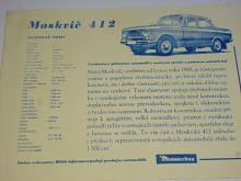 Moskvič 412 - prospekt - Mototechna