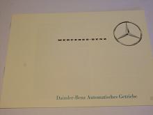 Mercedes - Benz - Automatisches Getriebe - prospekt - 1963