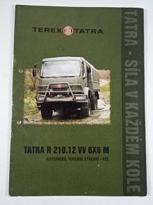 Tatra R 210.12 VV 6x6 M - automobil terénní střední - ATS - prospekt - T 810