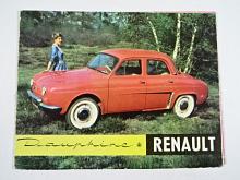Renault Dauphine - prospekt
