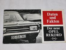 Opel Rekord - prospekt