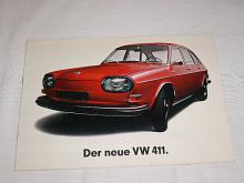 Volkswagen - Der neue VW 411 - 1968 - prospekt