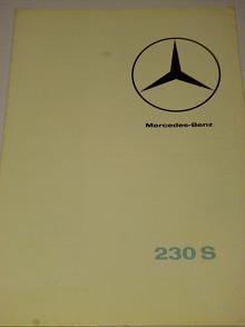 Mercedes - Benz - 230 S - 1965 - prospekt