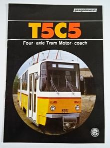 ČKD - Tatra - tramvaj T5C5 - prospekt - Pragoinvest