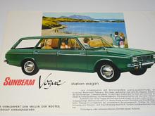 Sunbeam Vogue station wagon - prospekt