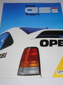 Opel - Kadett GSI Gruppe A - prospekt - Rallye - Sport