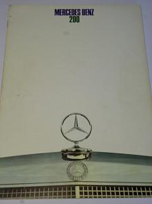 Mercedes - Benz - 200 - 1967 - prospekt