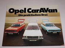 Opel CarAVan - 1972 - prospekt