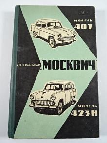 Moskvič 407 a 423 H - návod k obsluze - 1960