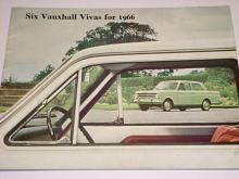 Vauxhall - Six Vauxhall Vivas for 1966 - prospekt