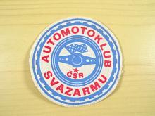 Automotoklub Svazarmu ČSR - nášivka